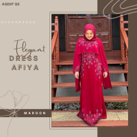 DRESS RAYA NIKAH SANDING TUNANG DINNER PLUS SIZE [ PREODER ]- By Qasseh