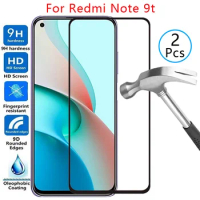 9d screen protector tempered glass case on redmi note 9t cover for xiaomi readmi note9t not 9 t t9 not9t protective phone coque