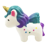 Jumbo Kawaii Squishy Unicorn Horse Soft Slow Rising Scented Squishies Kids Grownups Stress Relief Squeeze Toys Toy 12*11*5 CM