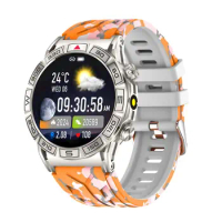 For UMIDIGI A15T G1 Plus C1 Plus Smart Watch Men Outdoor 1.43inch Screen Bluetooth Call Sports Fitness Tracker Smartwatch 450mAh