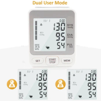 Digital Wrist Blood Pressure Monitor Tensiometro Pulse Rate Heart Monitor Sphygmomanometer Voice USB Automatic Tonometer