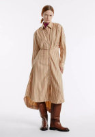 Urban Revivo Cut Out Striped Midi Dress