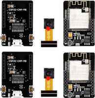 โมดูลกล้อง ESP32-CAM 2 ชิ้นพร้อม OV2640 2MP บอร์ด WiFi Bluetooth 240MHz Micro USB CH340 ช่องเสียบการ