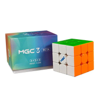 YJ MGC Beta 3x3 M Cube Profesional MGC 3x3x3 MagLev Core M Cube Mainan Pendidikan