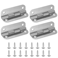 Screws Cooler Hinges 304 Igloo No Rusting Replacement Stainless Steel 2.4x1.3inch 4Pack Cooler For Igloo Ice Chests