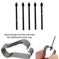 Removal Tweezers Tool Touch Stylus S Pen Nib Tips For Samsung Galaxy Tab S9FE+ S8 S6 Lite T860 P615 P610 S7FE T870 T970 S8 Ultra