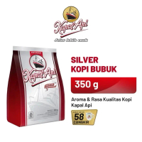 Kopi Kapal Api Silver 350g Kopi Bubuk