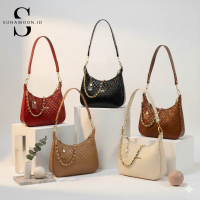 Suhamoon - Totebag Arabella Glossy Bag Tas Ringan Kulit PU Tas Selempang Bahu Elegent Free Tali Rant