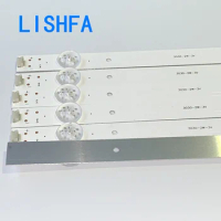9pcs LED Lamp strip TV backlight bar SVH480A08_4LED_REV02_150416 Hisense LED48EC520UA LED48K300U