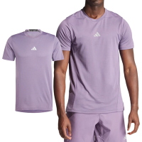 Adidas D4t Hr Tee 男款 紫色 舒適 吸濕 排汗 上衣 運動 休閒 短袖 IS3744