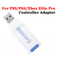 DS50 Pro Game Converter Bluetooth Wireless Adapter Support Multi-platform Game Accessories For PS5 PS4 Xbox Elite Pro Controller