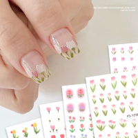 Annies 3D Nail Stickers Tropical Leaves Nail Stickers DIY Nail Art Slider Paper Decoration