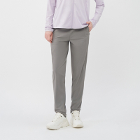 GIORDANO  女裝冰涼感經編長褲 G-MOTION系列 - 07 刷磨灰