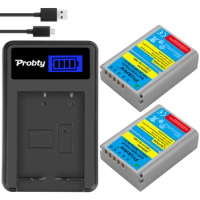 PROBTY BLN-1 PS BLN1 PS-BLN1 BLN 1 Battery + LCD Single charger for Olympus OM-D E-M1 E-M5 Mark II PEN-F E-P5 EM1 EM5 PENF EP5