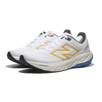 NEW BALANCE 慢跑鞋 NB 860 全白 黃藍 2E寬楦 男 M860Z14