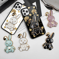 Case Glossy With Phone Holder Standing Compatible For SAM*U*G A55 A35 A34 A54 A74 5G A33 A53 A73 5G 