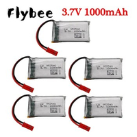RC Drone Lipo Battery JST plug 902540 3.7V 1000mAh 25c Lipo 1S Battery For MJX x400 X300C X800 RC Quadcopter Spare Parts