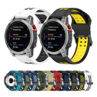 For Garmin Fenix 5 6 7 Silicone Strap Smart Watch Quick Release Band Straps For Garmin Fenix 5s 6s 7s 5x 6x 7x Bracelet correa