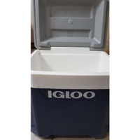 二手COSTCO好市多~美國進口 IGLOO 28公升滾輪冰桶/行動冰箱(上蓋設有杯架)--商品過大限面交