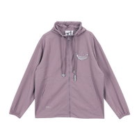 ADIDAS ORIGINALS ADICOLOR WB 三葉草 男外套-紫-HS2020