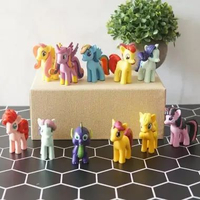 PAJANGAN LITTLE PONY TOPPER KUE ISI 12 PC