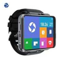 Yun Yi S999 Smart Watch Phone 4G LTE Android 9 4+64GB Smartwatch 2.88" Screen Men Watch 2300mAh Dual Camera Face Unlock GPS WIFI