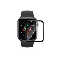 Apple Watch4/5/6/SE 3D曲面滿版玻璃貼