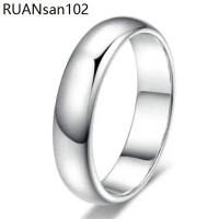 Princely แหวนเงินแท้ (Silver925)รุ่นRS0009 แหวนเกลี้ยง