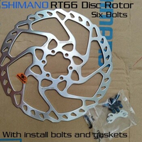 SHIMANO RT66 Rotor Disc Brake Six Bolts Bike MTB bicycle 6 Bolt SLX DEORE