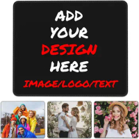 Personalized Mouse Pad Make Your Own Customized Pictures Text Logo Art Design Mousepad Custom Mouse Gifts Presents 7.9 X 9.5 In