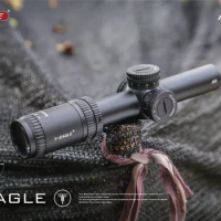 Optics Sight Riflescope Fits Airgun, Airsoft, Hunting Scope with Mounts, Pneumatics, AR1-6X24 IR