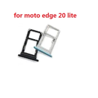 10pcs For Motorola Moto Edge 20 30 Pro Lite Sim Card Slot Tray Holder Sim Card Reader Socket