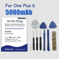 DaDaXiong New 5000mAh Battery for for OnePlus 6 OnePlus Six 1+ One Plus 6 Batteries in Stock