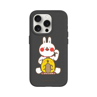 【RHINOSHIELD 犀牛盾】iPhone 11/Pro/Pro Max SolidSuit背蓋手機殼/招財(懶散兔與啾先生)