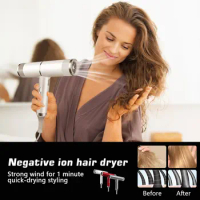 5 In 1 Multifunctional Airwrap Blow Dryer with Comb Sepillo Anion Hair Dryer Free shipping