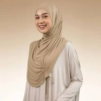 Lozy Hijab - Liora Instan (Hijab Instan Serut Sport Rayon) Beige