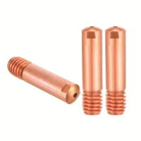 Welding Tools Nozzles Contact Tip 0.6/0.8/0.9/1.0/1.2mm Copper Welding Nozzles For MB15AK MIG Professional Useful