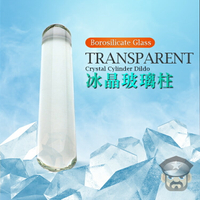 酷兒嚴選 COOLGUY COOLLECT 冰晶玻璃圓柱 TRANSPARENT CRYSTAL CYLINDER DILDO 假屌 陽具 肛塞