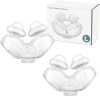 2 Pack Replacement Nasal Pillow Cushion for ResMed Airfit P10 Medium Compatiable with Orignal Airfit