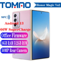 Honor Magic Vs2 Vs 2 Folded Screen 5G Cell Phone 6.43" Android 13 5000mAh 66W 12GB 16GB RAM 256GB 512GB ROM 50MP Rear Camera NFC
