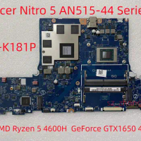 Acer Nitro 5 AN515-44 Series AMD Ryzen 5 4600H GTX1650 4GB Laptop Motherboard NB.Q9G11.001