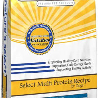 Multi Protein Recipe - Chicken, Beef &amp; Pork, All Stages Dry Dog Food (30 LBs)