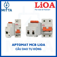 Aptomat cài LiOA công suất 6A đến 63A dòng cắt 4.5kA - MITTA