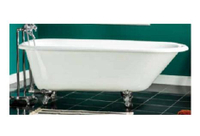 【麗室衛浴】BATHTUB WORLD 高級獨立式鑄鐵浴缸 H-522 137.2*76.5*H61CM