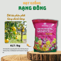 Phân Bón NPK Minro 15-5-20 + TE (gói 1kg) - Giúp cây ra hoa, đậu trái, nuôi hoa, nuôi trái tốt - Hạt