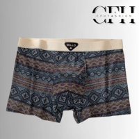 CFH Celana Dalam Boxer Underware Pria Bahan Katun Lelaki Motif daleman BX02