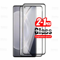 For Vivo X90 Pro Glass 1-2Pcs 9D Curved Tempered Glass VivoX90 X90Pro Plus V2241A V2242A V2227A Screen Protector Protective Film
