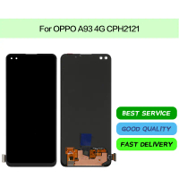 Lắp ráp màn hình, Áp Dụng cho Oppo Reno4 và A93, Màn hình tích hợp bên trong và bên ngoài LCD điện t