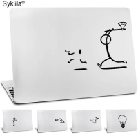 Vinyl Sticker for Macbook Air 11 12 13 M1 M2 Pro 13 15 16 Retina Wall Decal Laptop Stickman Guy Notebook Tablet Skin for iPad