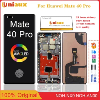 6.76"Original LCD For Huawei Mate 40 Pro LCD Display For Mate40 pro Display Replacement Parts NOH-NX9 Touch Screen Mate40Pro